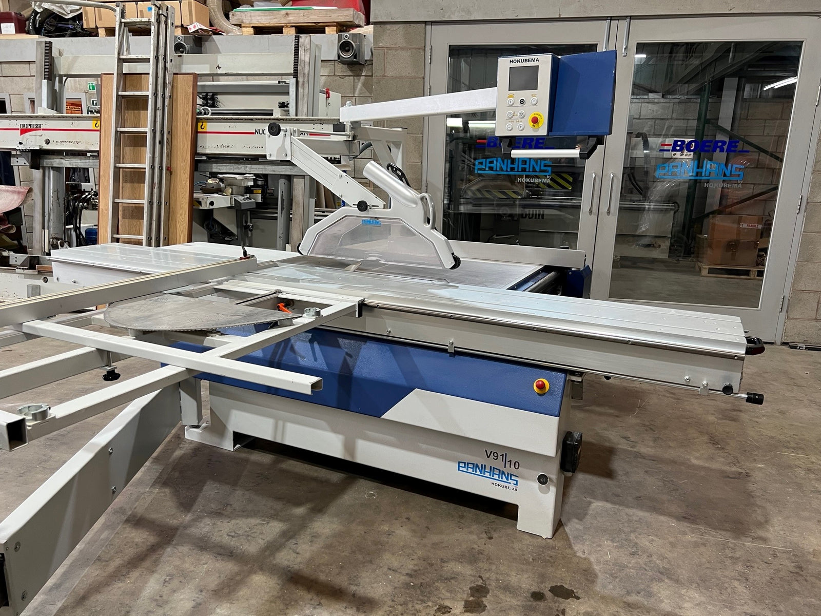 Second hand panel saw shop machine